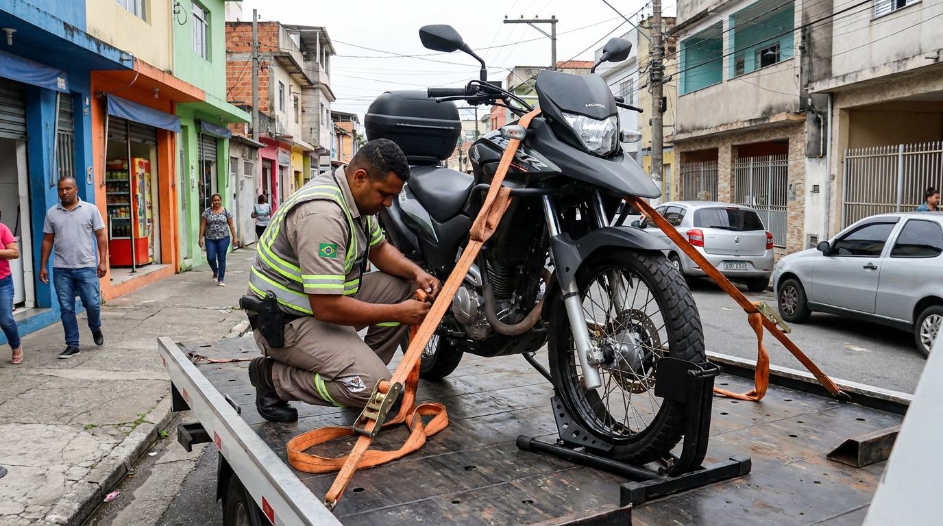 Transporte de Motocicleta em Sorocaba‑SP